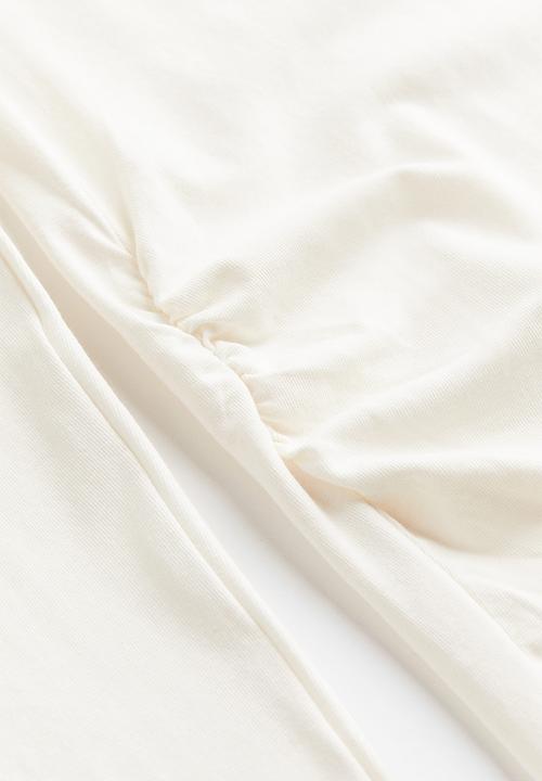 H&M - Mama cotton jersey top - white
