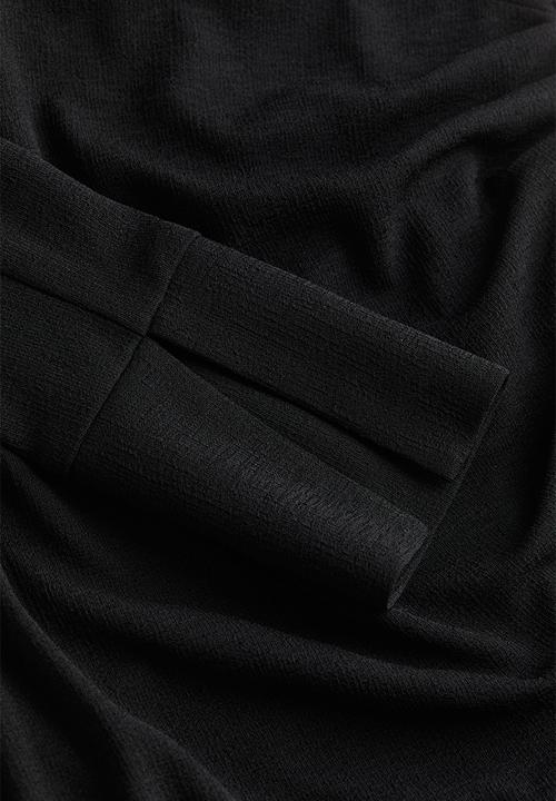 H&M - Collared dress - black