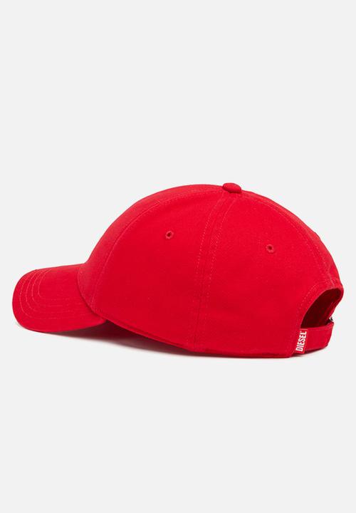 Diesel  - Corry-jacq-wash hat - red