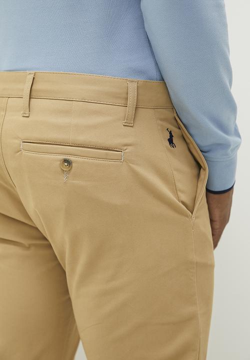 POLO - Mens milan straight leg pant - khaki 