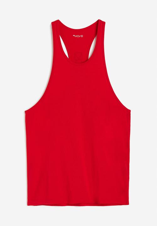 H&M - Drymove™ sports vest top - red