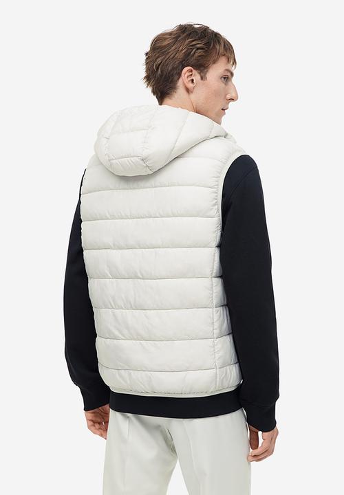 H&M - Padded lightweight gilet - light beige