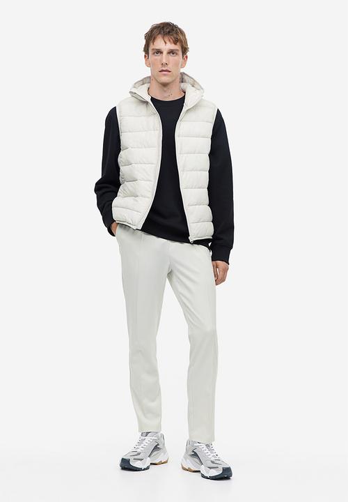 H&M - Padded lightweight gilet - light beige