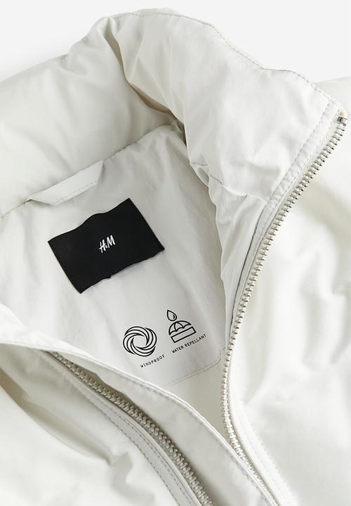 H&M - Regular fit puffer jacket - cream