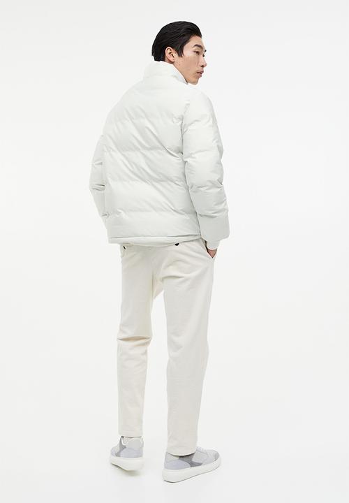 H&M - Regular fit puffer jacket - cream
