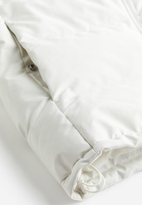 H&M - Regular fit puffer jacket - cream