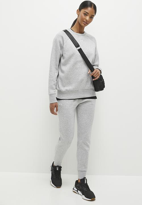 Under Armour - UA Rival Fleece Crew - Mod Gray Light Heather