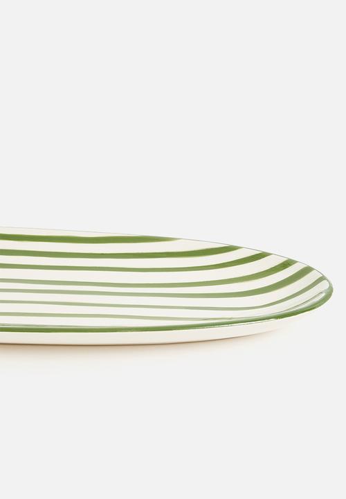 Urchin Art - Nawi Serving Platter - Olive