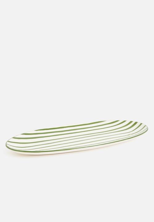 Urchin Art - Nawi Serving Platter - Olive