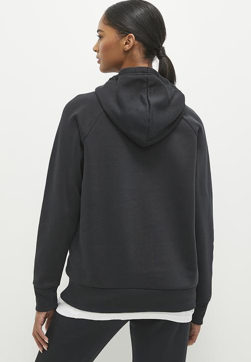 Under Armour - UA Rival Fleece Big Logo Hdy - Black
