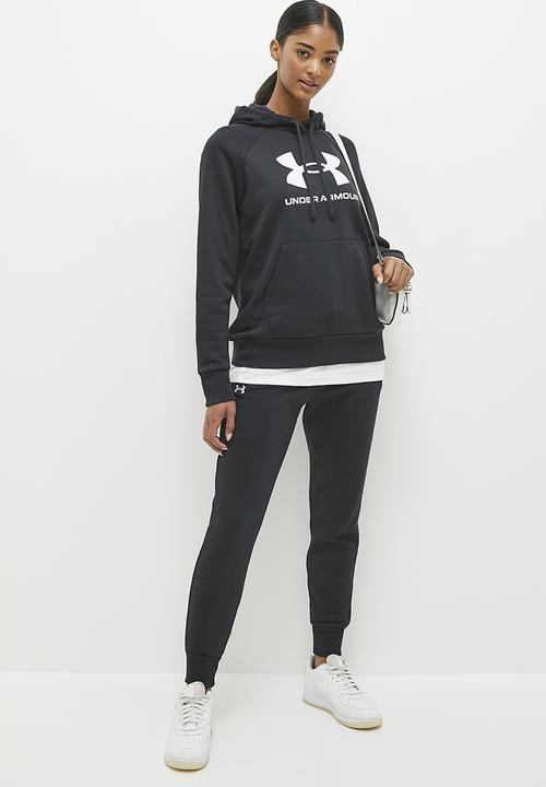 Under Armour - UA Rival Fleece Big Logo Hdy - Black