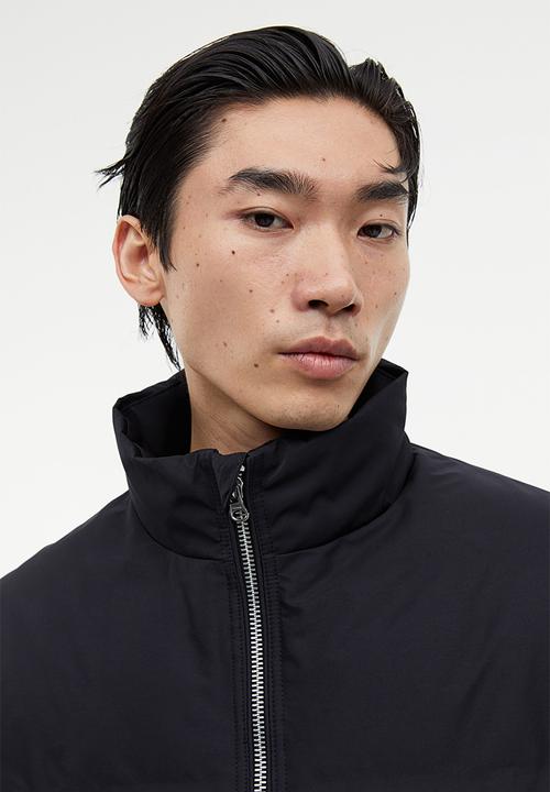 H&M - Regular fit puffer jacket - black
