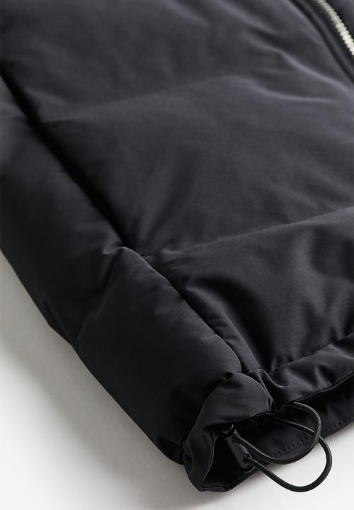 H&M - Regular fit puffer jacket - black