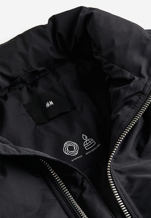 H&M - Regular fit puffer jacket - black