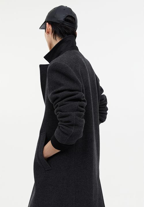 H&M - Wool-blend coat - dark grey