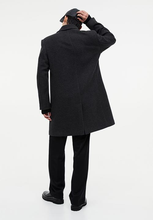H&M - Wool-blend coat - dark grey