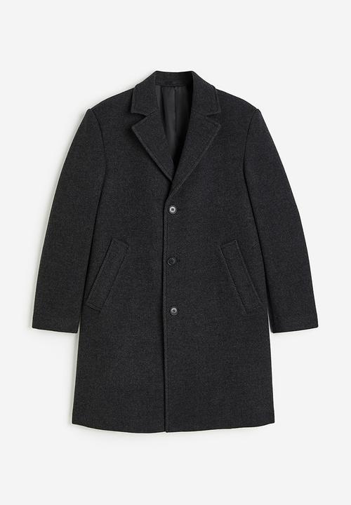 H&M - Wool-blend coat - dark grey