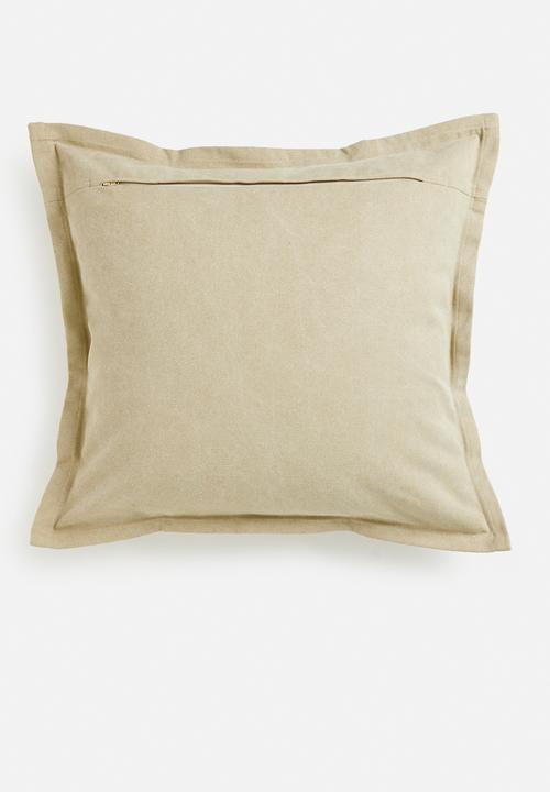 Sixth Floor - Rome plain cushion cover - Neutral