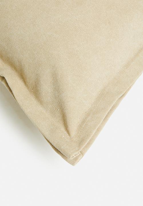 Sixth Floor - Rome plain cushion cover - Neutral