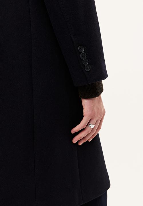 H&M - Wool-blend coat - dark blue