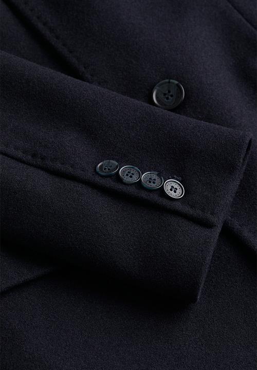 H&M - Wool-blend coat - dark blue