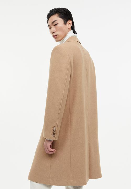 H&M - Wool-blend coat - dark beige