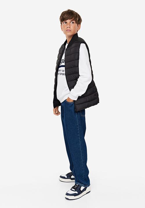 H&M - Puffer gilet - black