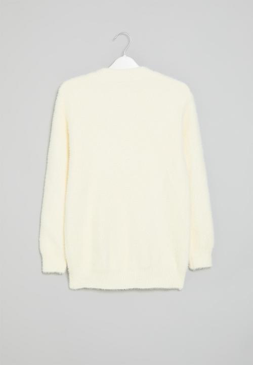 Pop Candy - Crew neck jersey - off white