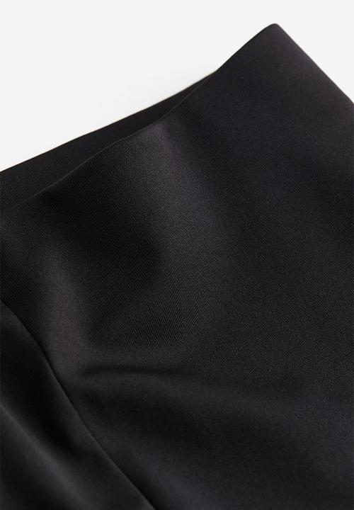H&M - High-waisted leggings - black