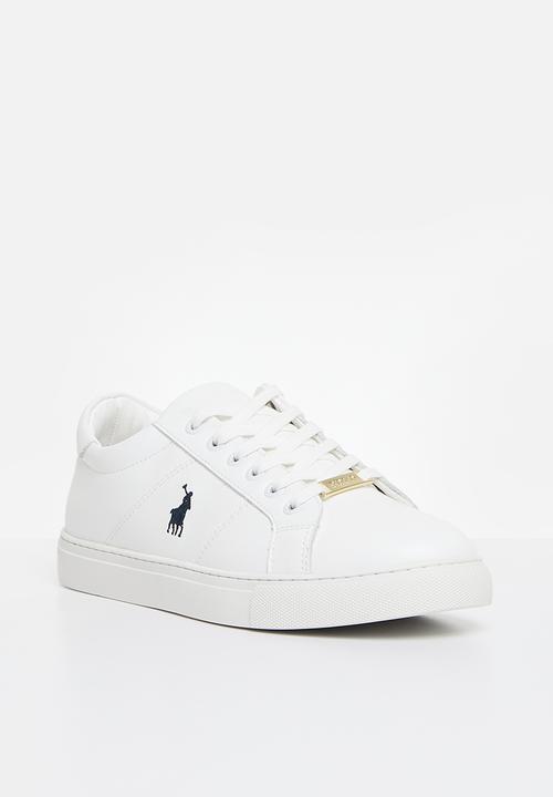 POLO - Classic leather sneaker - white