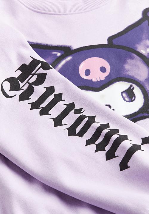 H&M - Oversized sweatshirt - lilac/kuromi
