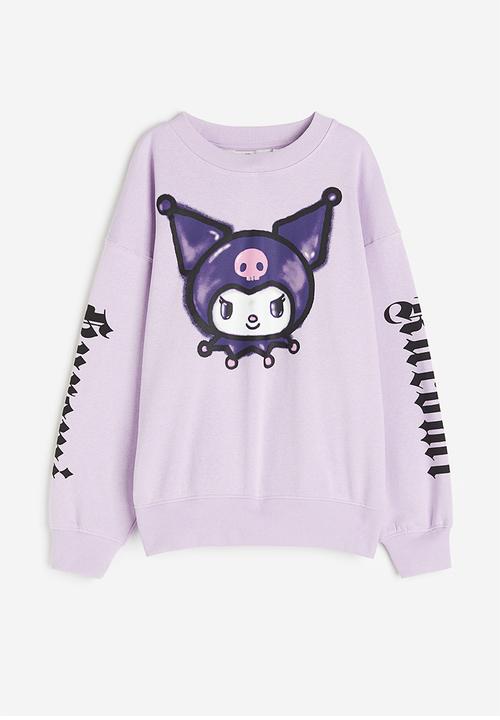 H&M - Oversized sweatshirt - lilac/kuromi