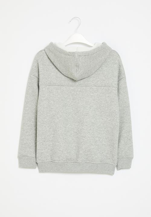 Pop Candy - Printed hoodie - grey