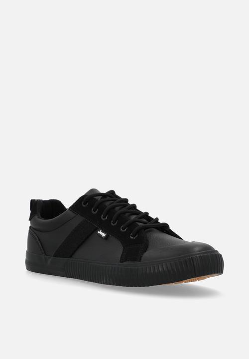 JEEP - Pu vulcanised sneaker - black-jeep