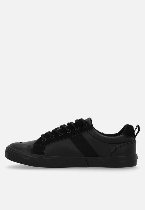 JEEP - Pu vulcanised sneaker - black-jeep