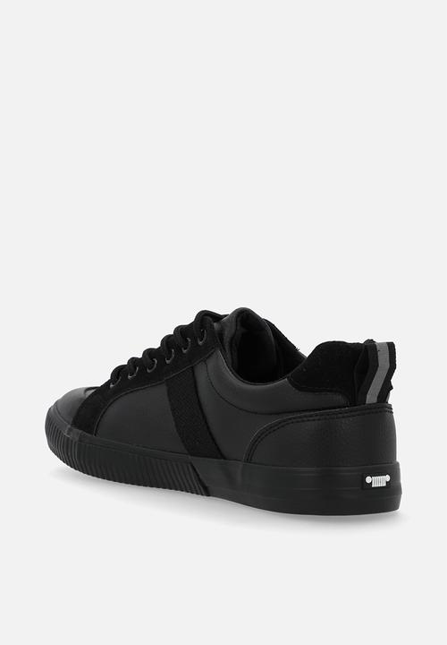 JEEP - Pu vulcanised sneaker - black-jeep