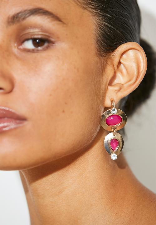 Superbalist - Polly statement earrings - gold