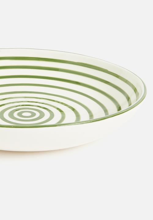 Urchin Art - Nawi Medium Platter - Olive