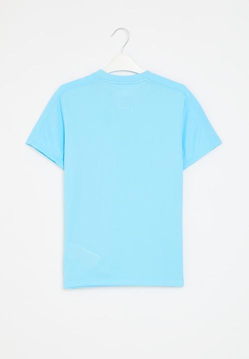 Nike - K Nk Df Trphy23 Ss Top Gx - Aquarius Blue/White