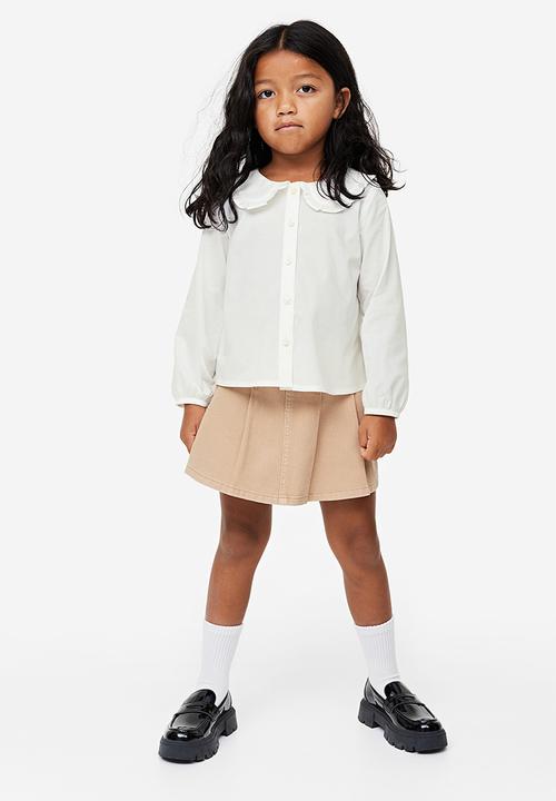H&M - Collared blouse - white