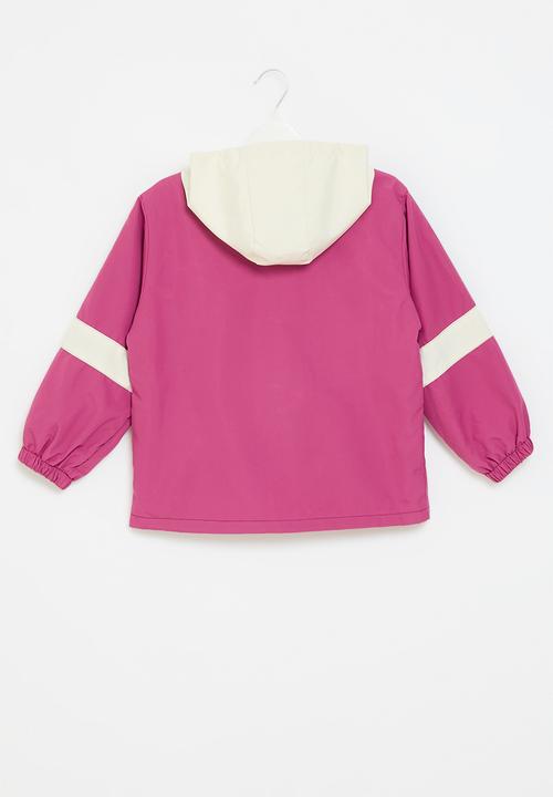 Pop Candy - Colour block windbreaker - pink 