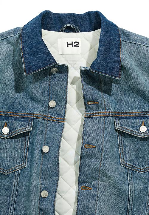 H&M - Denim jacket - denim blue 