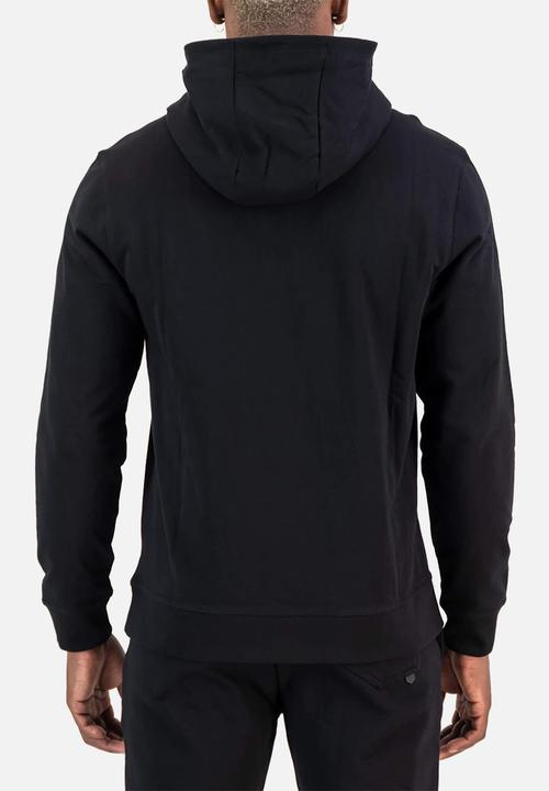 S.P.C.C - Vega signature regular fit hoodies - black