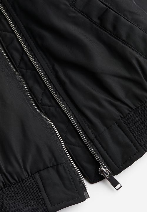 H&M - Bomber jacket - black
