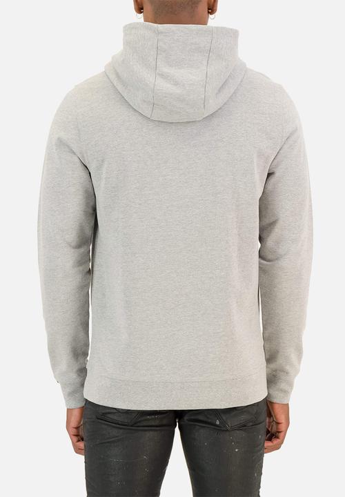 S.P.C.C - Vega signature regular fit hoodies - grey melange