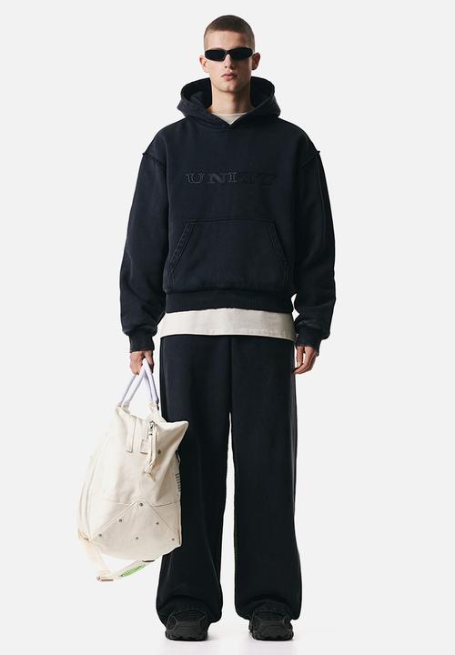 H&M - Reversible hoodie - black