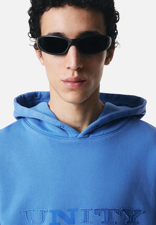 H&M - Reversible hoodie - light blue
