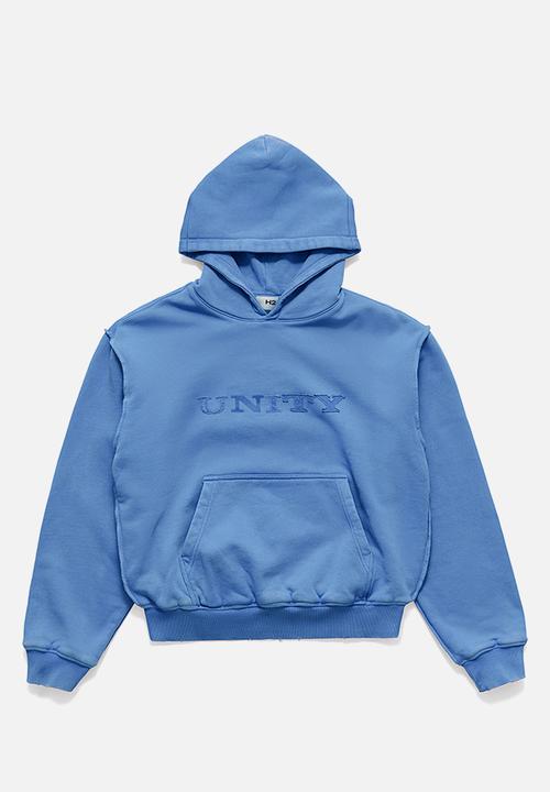 H&M - Reversible hoodie - light blue
