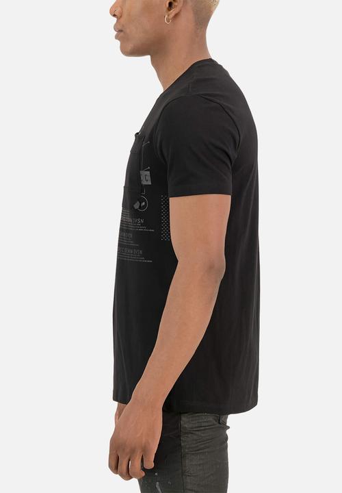 S.P.C.C - Fairfax Fashion Regular Fit Tee - Black