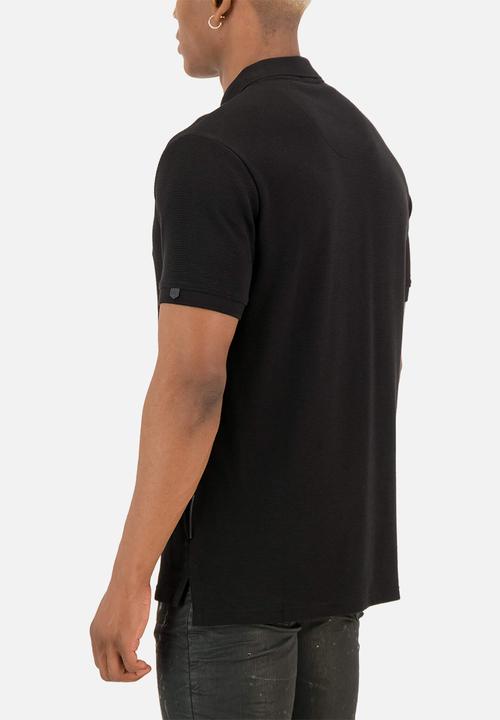 S.P.C.C - Navarro Fashion Regular Fit Polos - Black